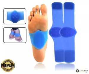 2 Pair Foot Insole Pain Relief Plantar Fasciitis Pads Arch Support Shoes Insert - Picture 1 of 4