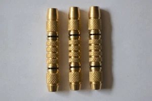 BRASS GS4 SOFT TIP DARTS 15.5g BARRELS ONLY - Picture 1 of 1