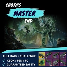 Master Crota's End \ Full Raid + Challenge  Xbox Psn Pc