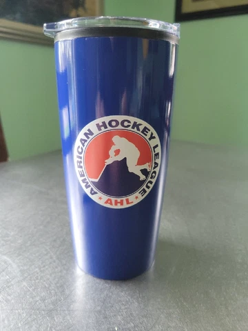 NEW - AHL- Minor League Hockey Travel Mug Cup & Lid Cover
