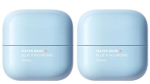 LANEIGE Water Bank Blue Hyaluronic Cream 20mlx2EA, Sample for Normal to Dry Skin