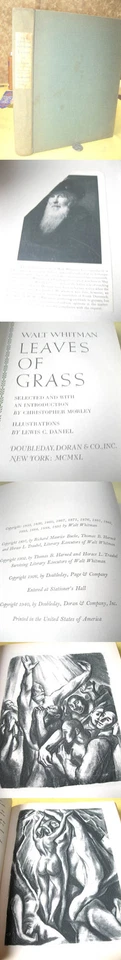 ЛИСТЬЯ ТРАВЫ, 1940, Уолт Уитмен, иллюстрация - Изображение 1 из 1