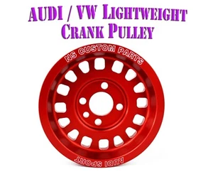 ⭐ Audi, VW, Skoda, Seat VAG 1.8T Turbo Lightweight Crank Pulley, Crankshaft 250g - Afbeelding 1 van 12