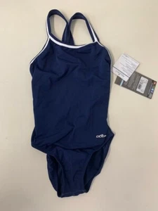 Costume da bagno donna Dolfin pezzo unico blu navy taglia 28 - Foto 1 di 7