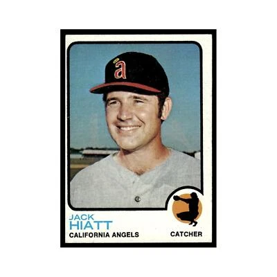 1973 Topps Baseball Card Jack Hiatt Angels #402.0 - Image 1 of 3