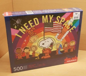 Peanuts: I Need My Space 500 Piece Jigsaw Puzzle, New-Sealed Box! - Picture 1 of 18