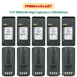 Batería de iones de litio 10 piezas PMNN4404 PMNN4476A 1800mAh para radio Motorola CP1200 CP185 - Imagen 1 de 12
