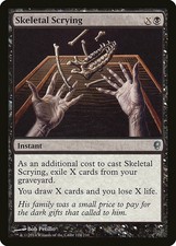 Skeletal Scrying - Foil Conspiracy MP MTG