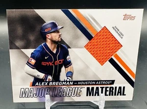 Alex Bregman Game Used Relic 2024 Topps S1 Houston Astros  - Picture 1 of 1