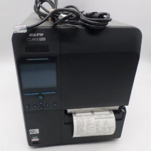SATO CL4NX Plus 203dpi WiFi Bluetooth Thermal Transfer Label Printer WWCLP1001 - Picture 1 of 12