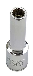 Britool England 1/2" Drive Metric Deep 12-Point Socket Range, Sizes 12-32mm - Picture 1 of 15