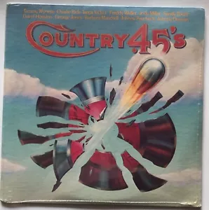 Various Artists - Country .45's - 1975 - Double Vinyl LP SEALED - Imagen 1 de 2