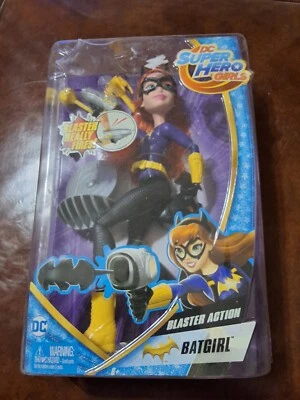 ДЕВОЧКИ DC SUPER HERO GIRLS BATGIRL BLASTER ACTION кукла новый из старых запасов - Изображение 1 из 4
