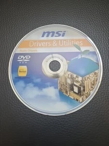 DVD msi Drivers & Utilities Nvidia Chipset G71-MND1003-J24 - Bild 1 von 1