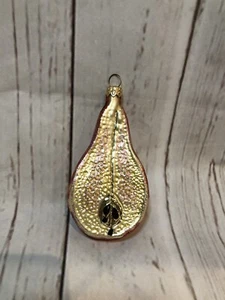 Christopher Radko Bartlette Half Pear Ornament - Bild 1 von 6