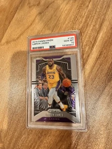 2019 LeBRON JAMES PRIZM LAKERS PSA 10 - Picture 1 of 2