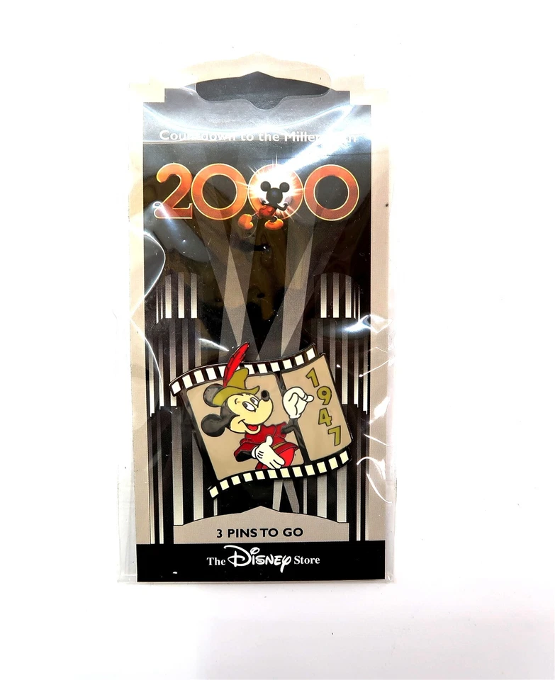 Disney PIN Countdown to the Millennium # 4 Mickey Mouse Tailor 1947