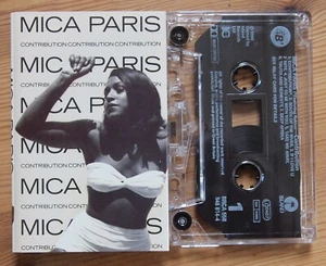 MICA PARIS - CONTRIBUTION (4th & BROADWAY BRCA558) 1990 UK CASSETTE SUPERB COND! - Picture 1 of 3