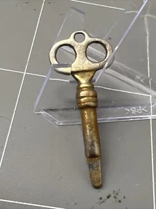 VINTAGE CLOCK KEY WIND TIME RETRO WIND UP TOY - Picture 1 of 4
