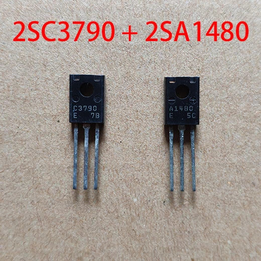 2SC3790 / 2SA1480 TO-126 TRANSISTOR  SANYO ic Integrated Circuit - Image 1 of 1