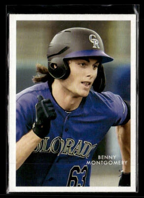 2022 Topps Heritage Minor League #15 Benny Montgomery 1973 Topps 1953 card - Image 1 of 2