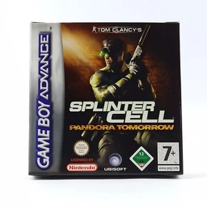 Juego Nintendo Game Boy Advance: Tom Clancys Splinter Cell Pandora Tomorrow embalaje original - Imagen 1 de 7