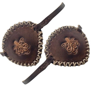 Pirate Eye Patches for Adults Retro PU Leather Eye Patch Fancy Dress Eye Patche - Picture 1 of 10