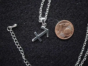  Halskette Sternzeichen "Schütze" Modeschmuck Kette Anhänger silberfarben NEU - Bild 1 von 2