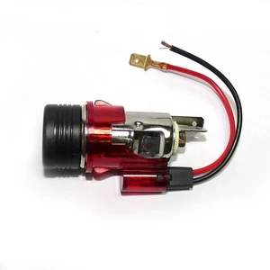 Accendisigari Rosso 12v Per VW Golf Passat Polo Vento Bora MK2 MK3 MK4 Jetta - Imagen 1 de 7