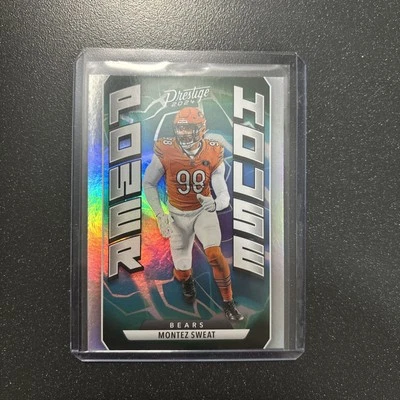 2024 Panini Prestige #PH-MST Montez Sweat Power House Bears - Image 1 of 2