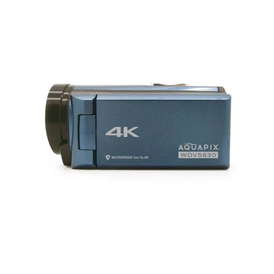 Easypix Aquapix WDV5630 GreyBlue WDV5630 Wasserfester Camcorder GreyBlue - Bild 1 von 4
