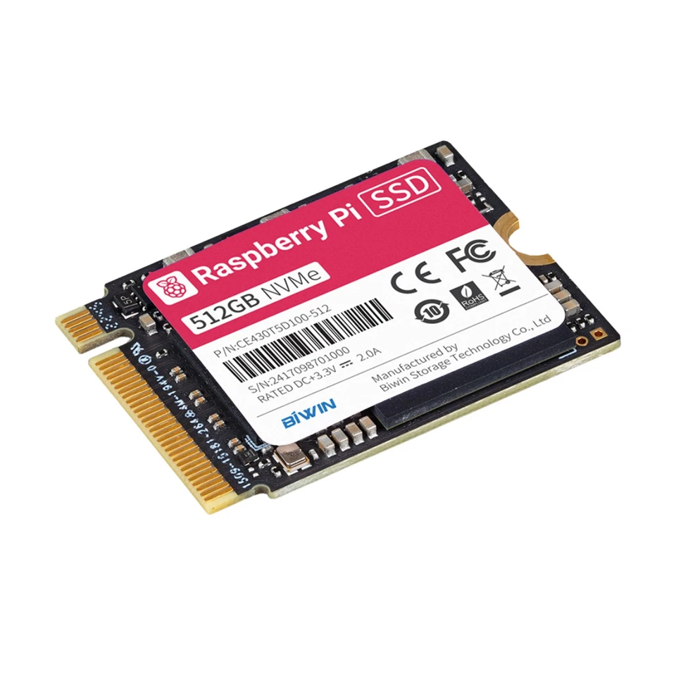 Raspberry Pi SSD, 512GB - Bild 1 von 1
