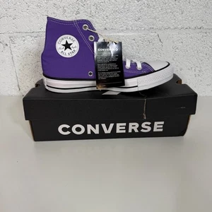Converse Chuck Taylor All Star Hi Sneaker - Viola elettrico m4-w6 - Foto 1 di 17