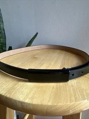 Calvin Klein Women’s Black Leather Belt 32-38” - Image 1 of 4
