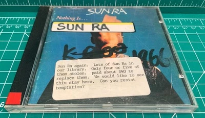 Nothing Is by Sun Ra CD 1993 ESP-Disk Recording 1966 Syndicore BMI ZXY Music Foto 1 de 4