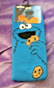 Sesamstrasse CREW-Damensocken COOKIE MONSTER - GRÖSSE 10-13 NEU MIT ETIKETT KOSTENLOSER VERSAND - Bild 1 von 1