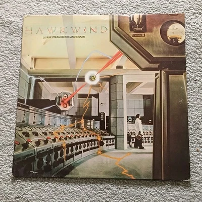 HAWKWIND QUARK STRANGENESS AND CHARM 1977 UK FIRST PRESS VINYL SUPERB AUDIO - Image 1 of 4