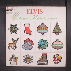 ELVIS PRESLEY: The wonderful world of christmas RCA 12" LP 33 U/min Brasilien - Bild 1 von 2