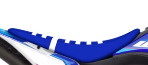 Yamaha WR125R 2009-2017 seat cover blue-white - Picture 1 of 13