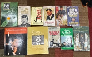 Lot of 11 JFK Books John F Kennedy Kids Letters Shining Moments Boyhood Nannie - Picture 1 of 4