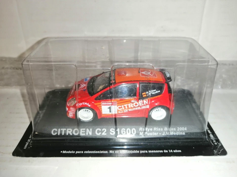 CITROEN C2 S1600 RALLY RIAS BAJAS 2004 DE AGOSTINI SCALA 1/43 - Immagine 1 di 1