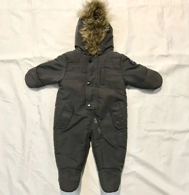 Macacão de neve RothsChild inverno bebê compra ou menina tamanho 3-6 meses - Imagem 1 de 4