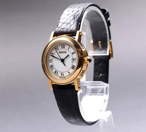 [Exc+5] Vintage GUCCI 7200L 26mm Roman Gold Roman Qz Women's Watch From Japan - Picture 1 of 10