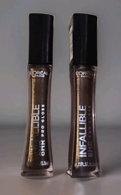 2 PACK L'OREAL INFALLIBLE PRO GLOSS 8 HR WEAR 715 RAISIN ~ NEW - Image 1 of 2