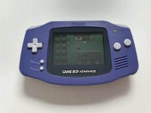GameBoy Advance Console Viola Purple | Nintendo GBA | COME NUOVA - Foto 1 di 12
