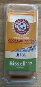 Arm & Hammer Vacuum Filter Bissell 12 HEPA 62656F Odor Stopping Filter New - Picture 1 of 5