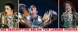 MICHAEL JACKSON The HISTORY TOUR SHOW 3xRARE8x10 PHOTOS - Picture 1 of 1