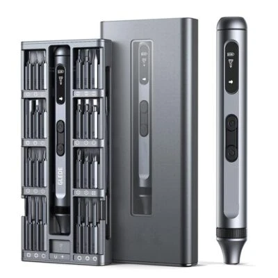 50-in-1 Mini wireless Electric Screwdriver Set 48 Magnetic Bits LED Pry - Image 1 of 4