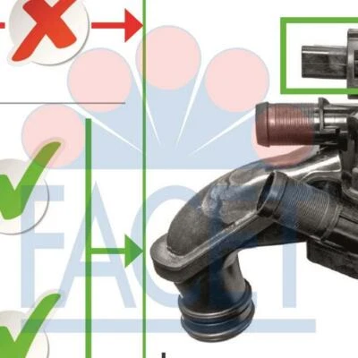 Termostato de refrigerante del motor para 2013 Mini Cooper Paceman Base Foto 1 de 3