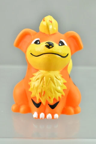 Pokemon Growlithe 1996 Finger Puppet Figure Bandai Nintendo Cover